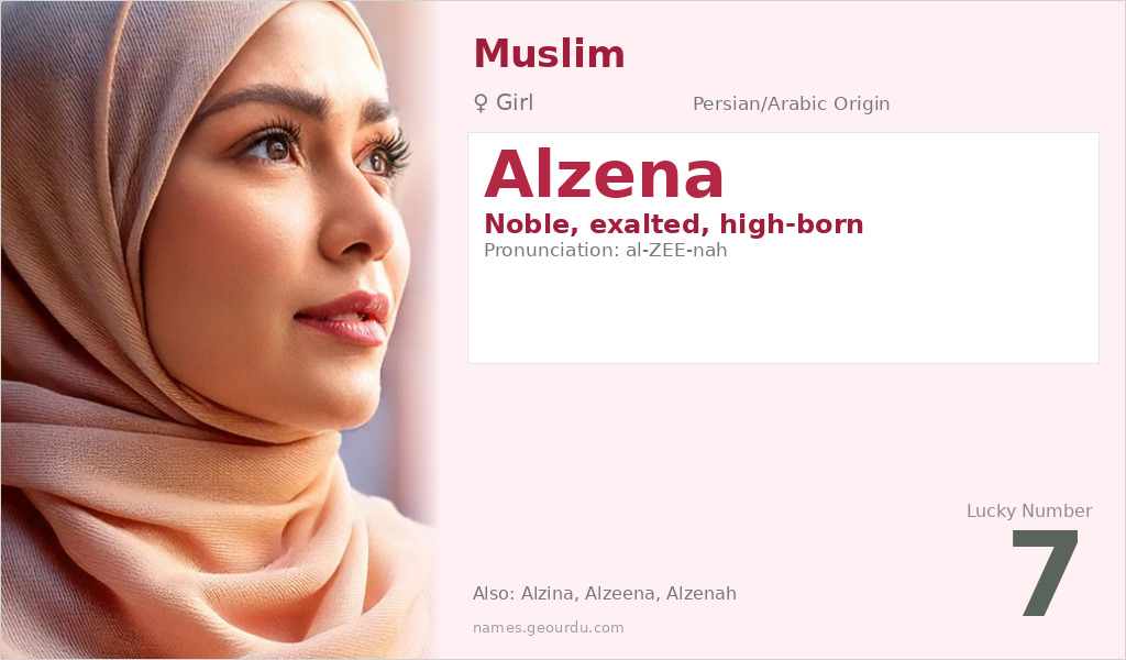 Alzena Name Meaning and Details