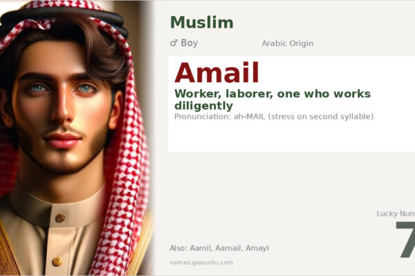 Amail Name Meaning — Arabic Origin, Boy Name & Details (2025)