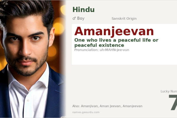 Amanjeevan Name Meaning — Sanskrit Origin, Boy Name & Details (2025)