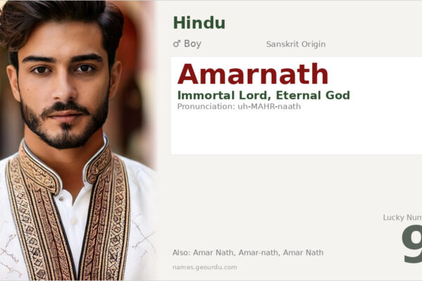 Amarnath Name Meaning — Sanskrit Origin, Hindu Boy Name & Details (2025)
