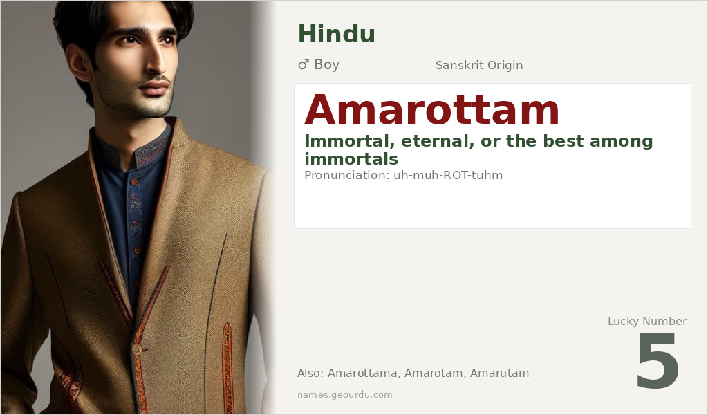 Amarottam Name Meaning and Details