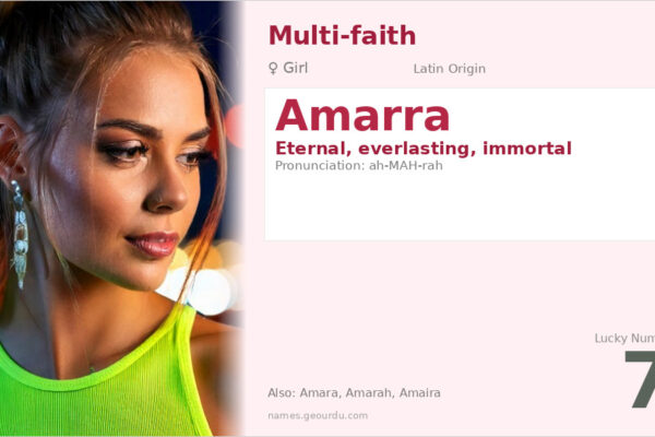 Amarra Name Meaning — Latin Origin, Girl’s Name & Cultural Significance (2025)