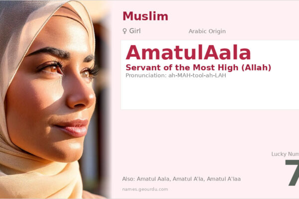 AmatulAala Meaning — Arabic Origin, Girl Name & Islamic Significance (2025)