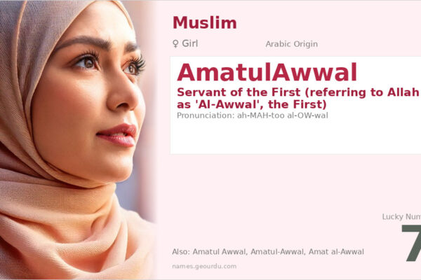 AmatulAwwal Meaning — Arabic Origin, Girl Name & Islamic Significance (2025)