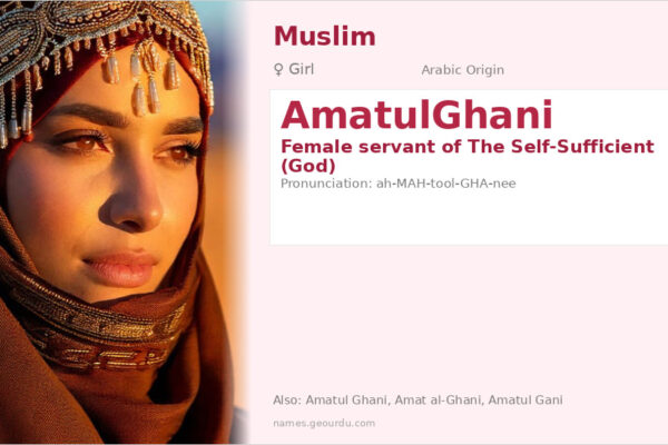 AmatulGhani Name Meaning — Arabic Origin, Girl Name & Islamic Significance (2025)