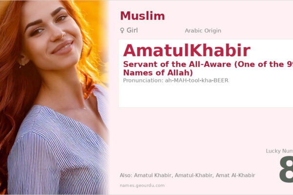 AmatulKhabir Meaning — Arabic Origin, Girl Name & Islamic Significance (2025)