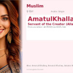 AmatulKhallaq Name Meaning and Details