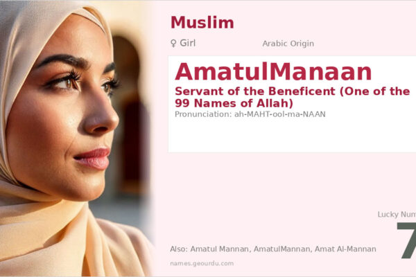 AmatulManaan Meaning — Arabic Origin, Girl Name & Islamic Details (2025)