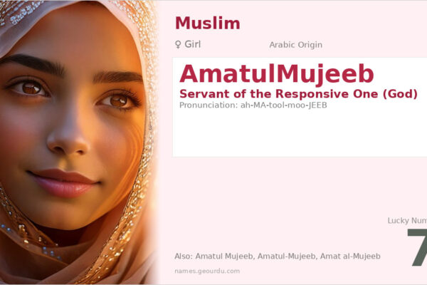 AmatulMujeeb Name Meaning — Arabic Origin, Girl Name & Islamic Significance (2025)