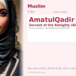 AmatulQadir Name Meaning and Details
