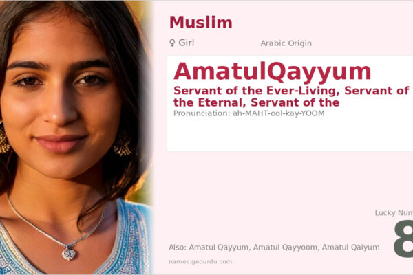 AmatulQayyum Meaning — Arabic Origin, Girl Name & Islamic Significance (2025)