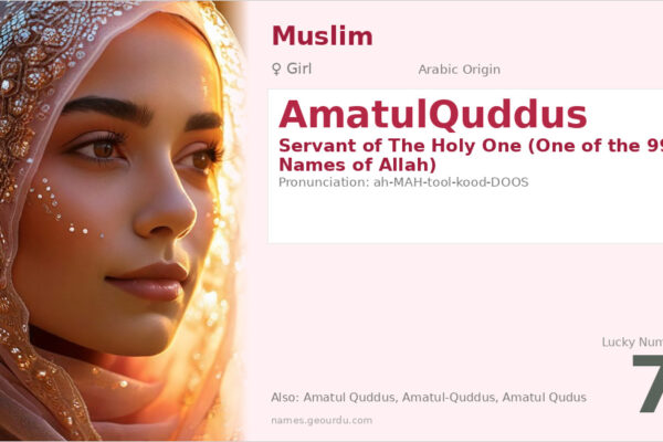 AmatulQuddus Meaning — Arabic Origin, Girl Name & Islamic Significance (2025)