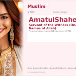 AmatulShaheed Name Meaning and Details