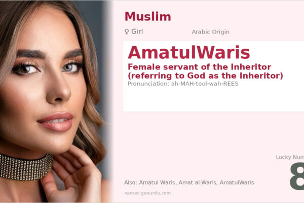 AmatulWaris Meaning — Arabic Origin, Girl Name & Islamic Details (2025)
