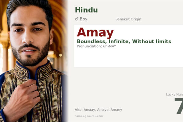 Amay Name Meaning — Sanskrit Origin, Boy Name & Details (2025)