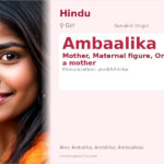 Ambaalika Name Meaning and Details