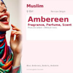 Ambereen Name Meaning and Details