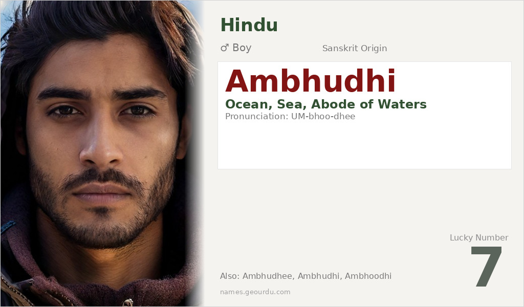 Ambhudhi Name Meaning and Details