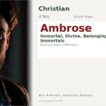 Ambrose Name Meaning and Details