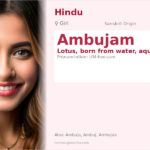 Ambujam Name Meaning and Details