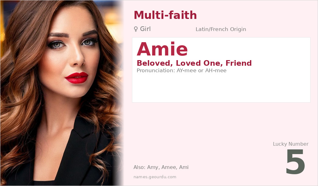Amie Name Meaning and Details