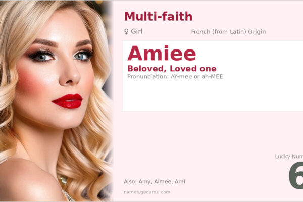 Amiee Name Meaning — Origin, Gender & Details (2025)