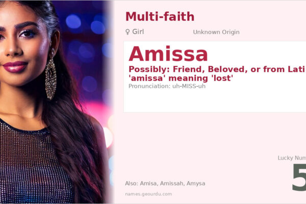 Amissa Name Meaning — Origin, Gender & Details (2025)