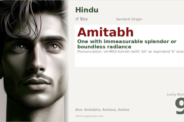 Amitabh Name Meaning — Sanskrit Origin, Boy Name & Details (2025)