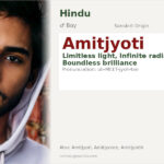 Amitjyoti Name Meaning and Details