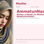 AmmatunNaafe Name Meaning and Details