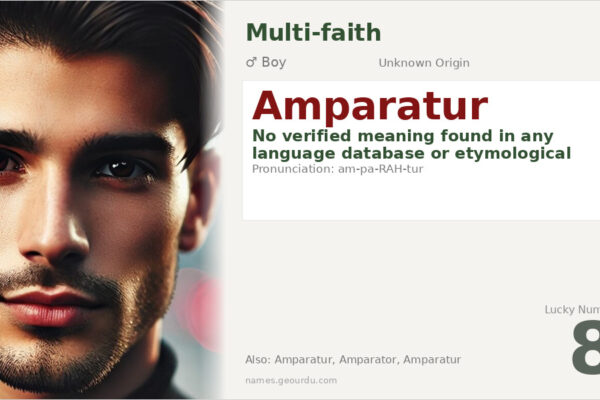 Amparatur Name — Meaning, Origin & Details (2025)