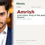 Amrish Name Meaning and Details