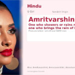 Amritvarshini Name Meaning and Details