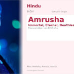 Amrusha Name Meaning and Details