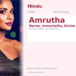 Amrutha Name Meaning and Details