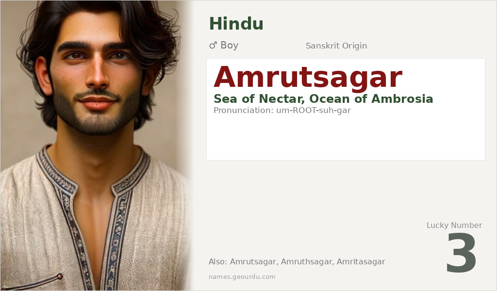 Amrutsagar Name Meaning and Details