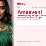 Amsaveni Name Meaning and Details