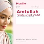 Amtullah Name Meaning and Details