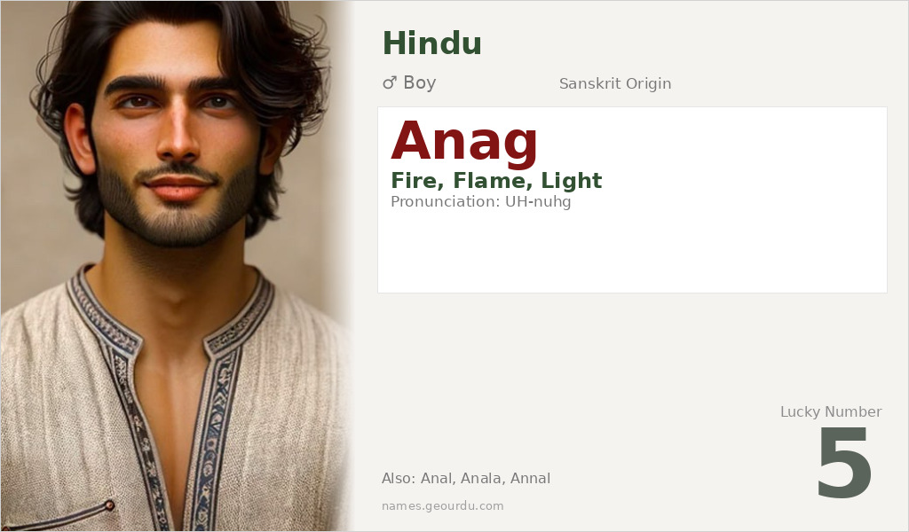 Anag Name Meaning and Details