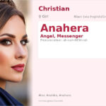 Anahera Name Meaning and Details