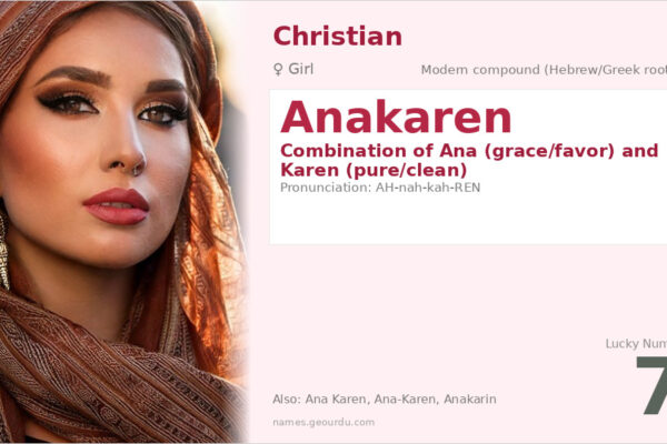 Anakaren Name Meaning — Origin, Gender & Details (2025)