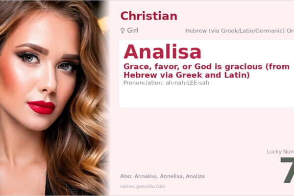 Analisa Name Meaning — Origin, Gender & Details (2025)