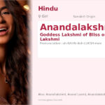 Anandalakshmi Name Meaning and Details
