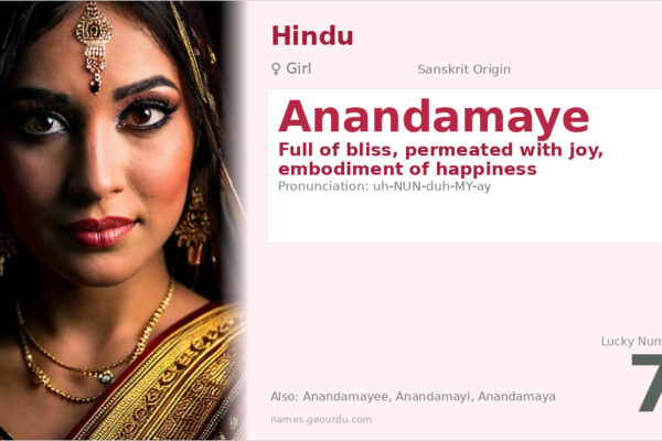 Anandamaye Meaning — Sanskrit Origin, Girl Name & Spiritual Significance (2025)