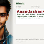 Anandashankar Name Meaning and Details