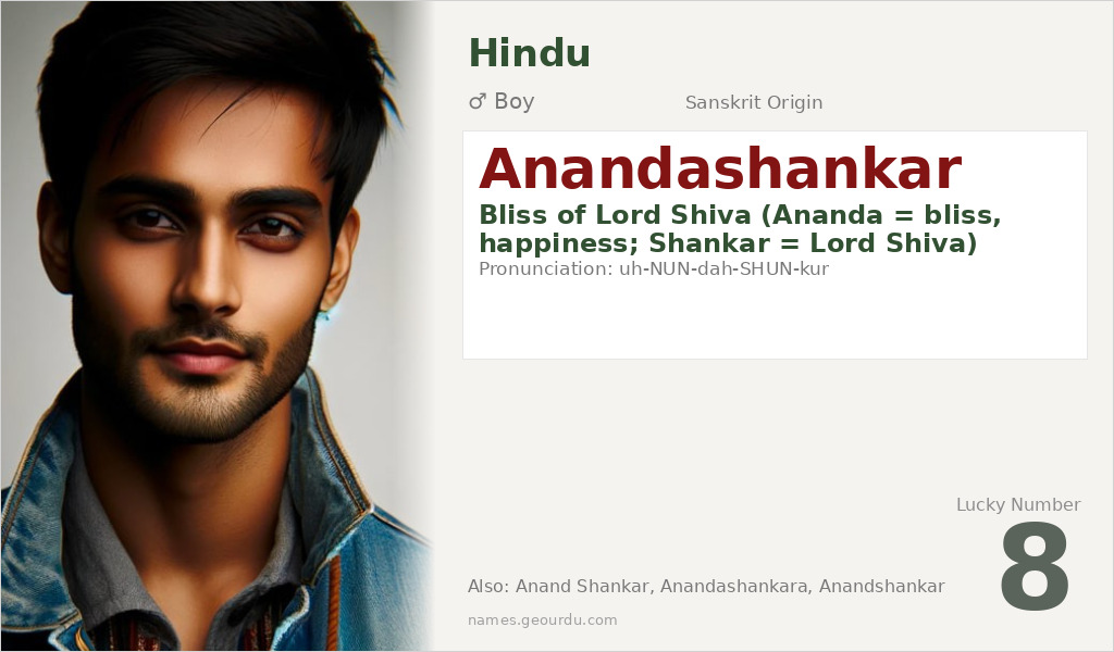 Anandashankar Name Meaning and Details