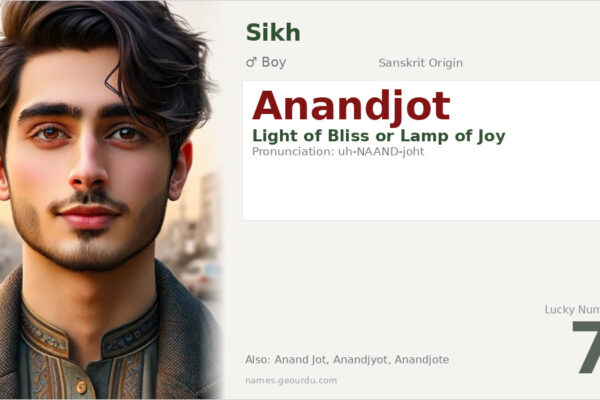 Anandjot Name Meaning — Sanskrit Origin, Boy Name & Sikh Tradition (2025)