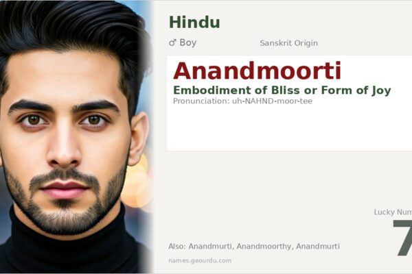 Anandmoorti Meaning — Sanskrit Origin, Boy Name & Details (2025)