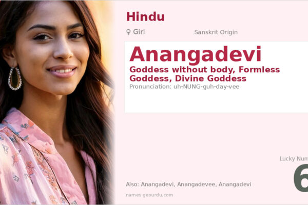 Anangadevi Meaning — Sanskrit Origin, Goddess Name & Details (2025)