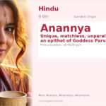 Anannya Name Meaning and Details